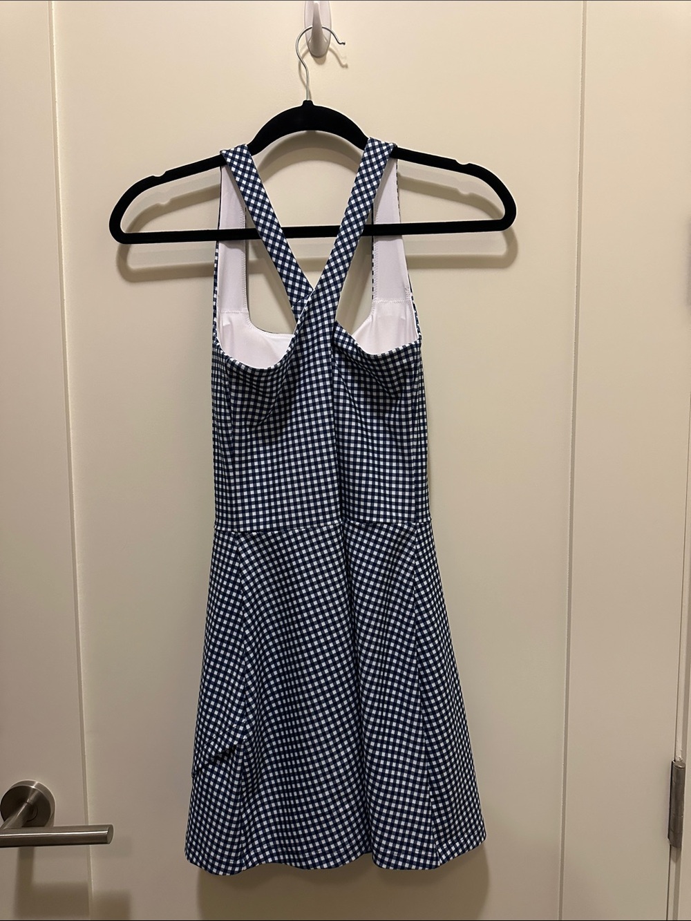 YPB Navy & White Gingham Tennis Dress - Picture 2 of 3
